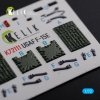 KELIK K72111 F-15E interior 3D decals for Academy kit 1/72